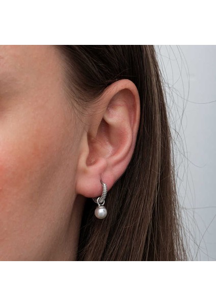 Gümüş Inci Kadın Küpe indirimleri