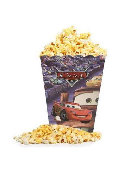 Cars Mısır Kutusu (8 Adet)