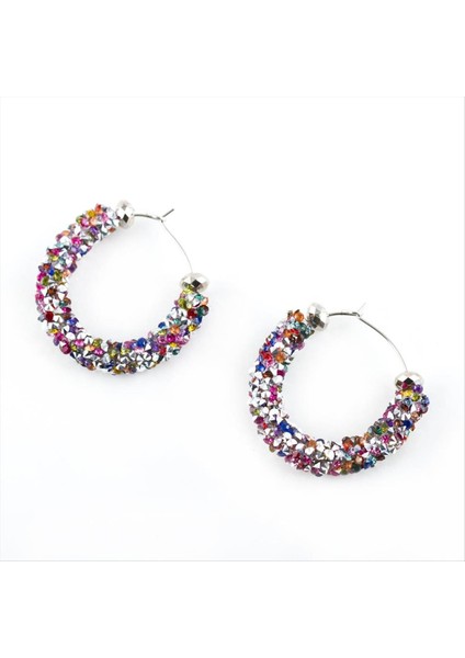 Swarovski Fitil Küpe