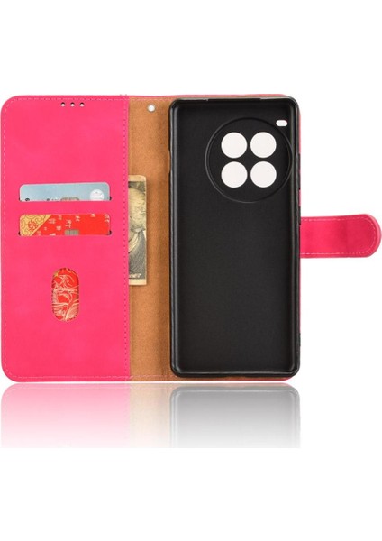 Oneplus Ace 3 Pro Için Flip Case Pu Deri Kart Yuvaları Tutucu Yan Toka (Yurt Dışından) indirimleri