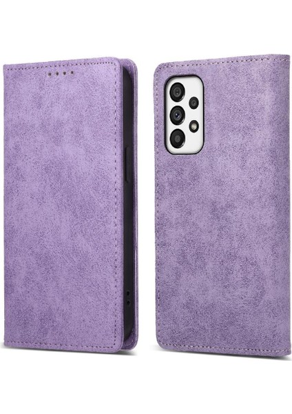Samsung Galaxy A73 5g Iş Rahat Kickstand Darbeye Için Flip Case (Yurt Dışından)