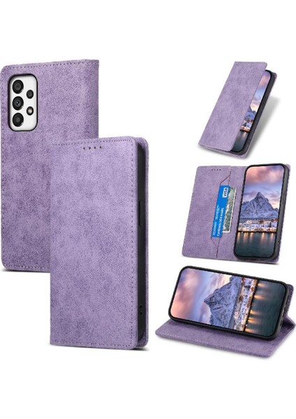 Samsung Galaxy A73 5g Iş Rahat Kickstand Darbeye Için Flip Case (Yurt Dışından) indirimleri