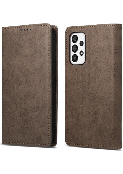 Samsung Galaxy A73 5g Iş Rahat Kickstand Darbeye Için Flip Case (Yurt Dışından)