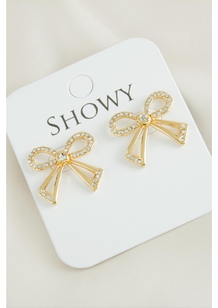 Fiyong Yeni Sezon Taşlı Küpe