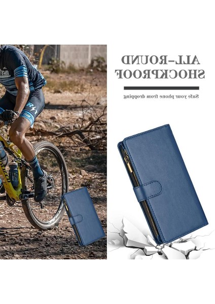 Oppo Bulmak X7 Çanta Kapak Kart Yuvaları Için Kılıf Folio Kapak Pu Deri (Yurt Dışından)