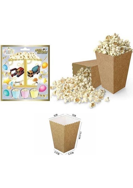 Kraft Mısır Kutusu 8 Adet