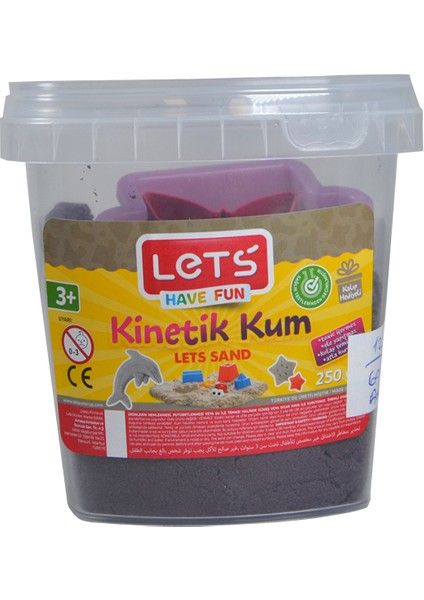 Lets Kinetik Kum 500 gr Mor L10159