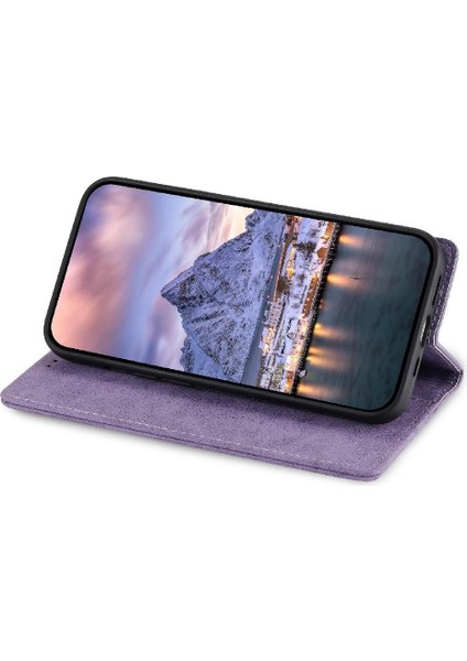 Google Piksel 9 Pro Kickstand Kart Yuvası Darbeye Tpu Için Flip Case (Yurt Dışından)