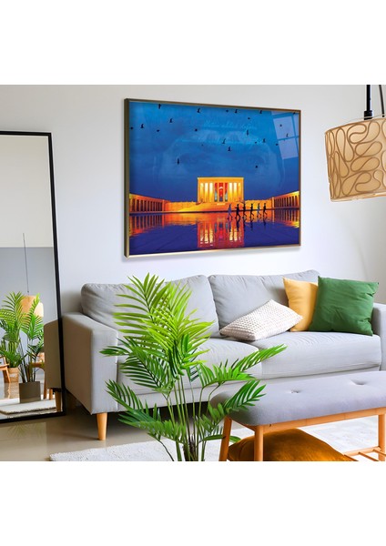 Metal Çerçeveli Anıtkabir Cam Tablo fiyatları