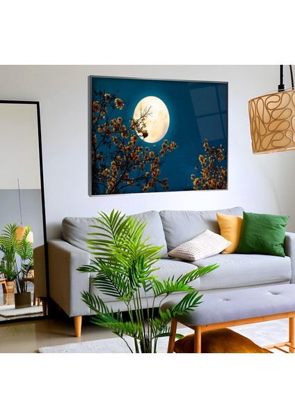 Metal Çerçeveli Ay Işığı Cam Tablo fiyatları