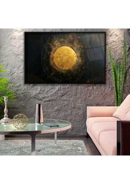 Metal Çerçeveli Güneş Cam Tablo
