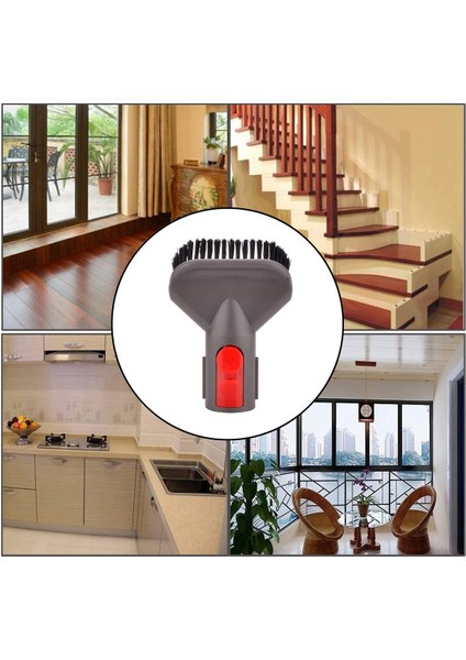 Dyson V8 V7 V10 V11 Için Fırça Bağlantı Kiti, Inatçı Kir Fırçası, Yumuşak Toz Alma Fırçası Dahil Elektrikli Süpürge Aksesuarları (Yurt Dışından)