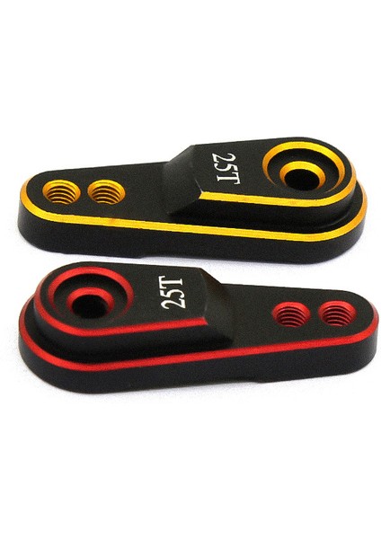 Sert Alüminyum Alaşımlı 25 T M3 Direksiyon Bağlantısı Servo Kol Boynuz 1/10 Rc Paletli Traxxas Trx4 Metal Yükseltme Parçaları, Kırmızı (Yurt Dışından) fırsatları