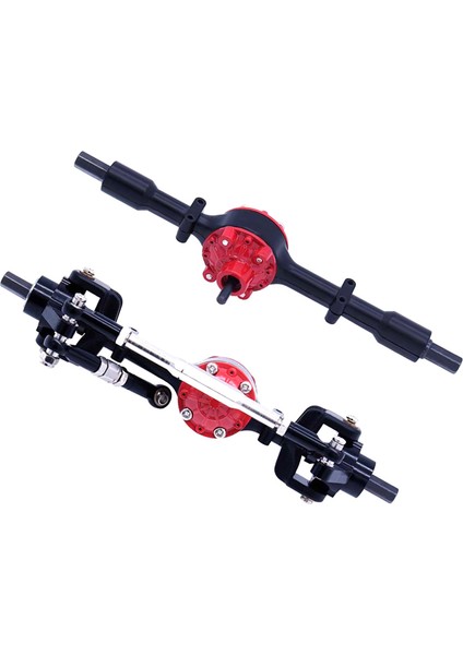 Metal Ön ve Arka Aks Wpl C14 C24 C34 C44 B14 B24 1/16 Rc Araba Yükseltme Parçaları Aksesuarları, Siyah (Yurt Dışından) fırsatları