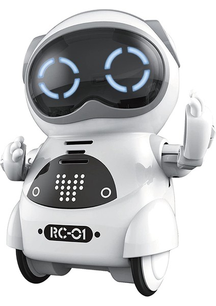 Interaktif Diyalog Konuşması, Ses Tanıma, Sohbet Kaydı, Şarkı Söyleme ve Dans Özelliğine Sahip Çocuklar Için Mini Rc Cep Robotu (Yurt Dışından)
