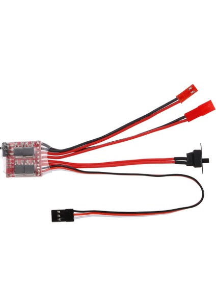 30A 4.8-8.4V Mini Fırçalanmış Elektrikli Hız Kontrol Cihazı Esc Fırça Motoru Hız Kontrol Cihazı Wpl C14 C24 Mn D90 MN99S Rc Araba (Yurt Dışından)