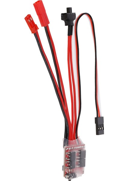 30A 4.8-8.4V Mini Fırçalanmış Elektrikli Hız Kontrol Cihazı Esc Fırça Motoru Hız Kontrol Cihazı Wpl C14 C24 Mn D90 MN99S Rc Araba (Yurt Dışından)
