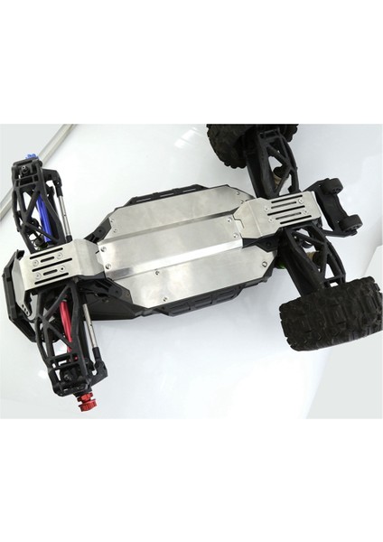 Traxxas 1/10 Maxx V2.0 Için Genişletilmiş Paslanmaz Çelik Yükseltmeler Şasi Zırhı Zırh Savunması (Yurt Dışından) indirimleri