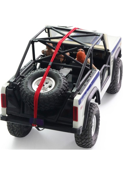 Elastik Kinetik Vinç Kayışı Kanca ile 1/10 Rc Rig Paletli Gspeed Lcg Trx4 D90 SCX10 Güç Vagon Cliffhanger Gövde, 4 (Yurt Dışından)