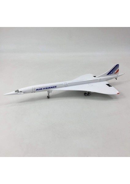 Statik Ekran Koleksiyonu Için 1/200 Concorde Süpersonik Yolcu Uçağı Air France Airways Modeli (Yurt Dışından) fırsatları