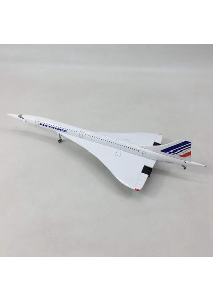 Statik Ekran Koleksiyonu Için 1/200 Concorde Süpersonik Yolcu Uçağı Air France Airways Modeli (Yurt Dışından) indirimleri