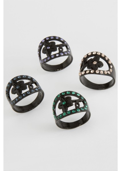 Papatya Taşlı Yüzük