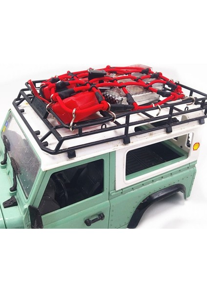 Rc Araba Parçaları Aksesuarları Elastik Bagaj Ağı 1/12 Mn D90 D99 MN99S, Kırmızı (Yurt Dışından)