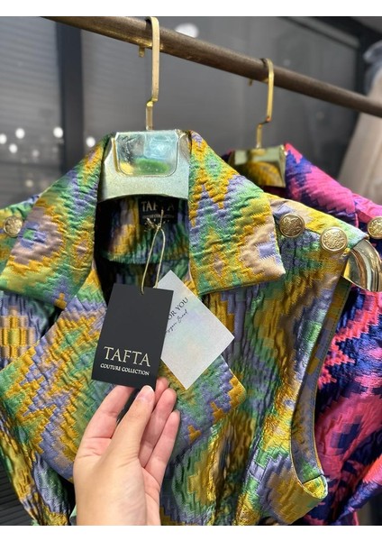 Colorful Ipek Kapitone Yelek Turuncu fiyatları
