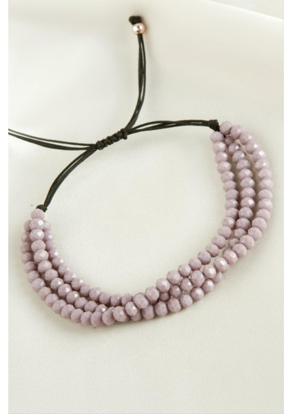 Üçlü Kristal Bileklik