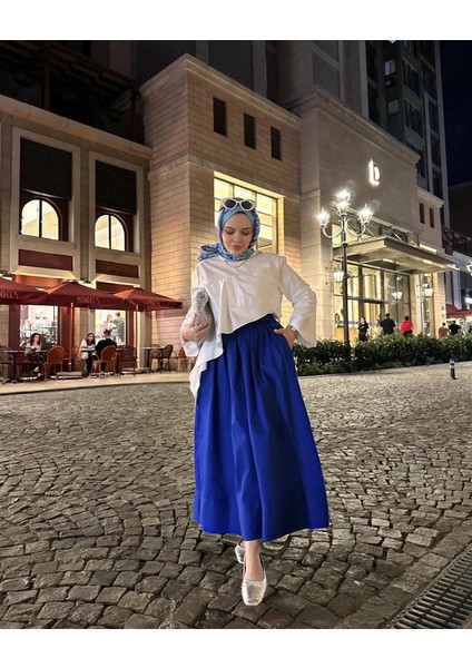 Saks Gabardin Etek indirimleri