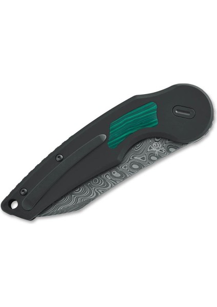 Fox Knives Jupiter Titanium Malachite Damascus Çakı