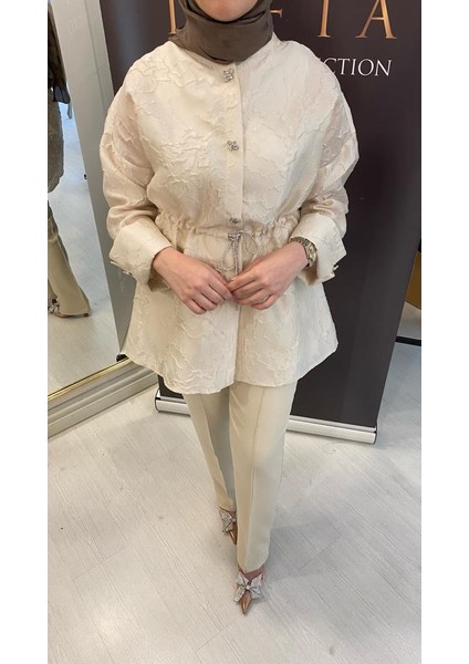 Bej Emilia Pantolon modelleri