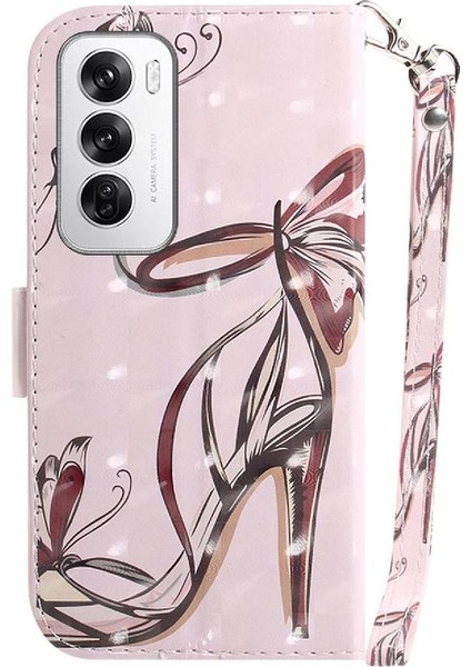 Oppo Oppo 12 5g Manyetik Kapatma Cüzdan Pu Için 3D Boyalı Koruyucu Kılıf (Yurt Dışından) indirimleri