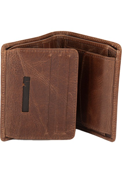 Deri Erkek Cüzdan Kahve C223-02 fırsatları
