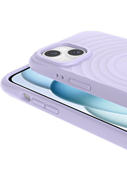 Apple iPhone 15 Plus Magsafe Şarj Özellikli Airbagli Mat Görünümlü Hepi Kılıf