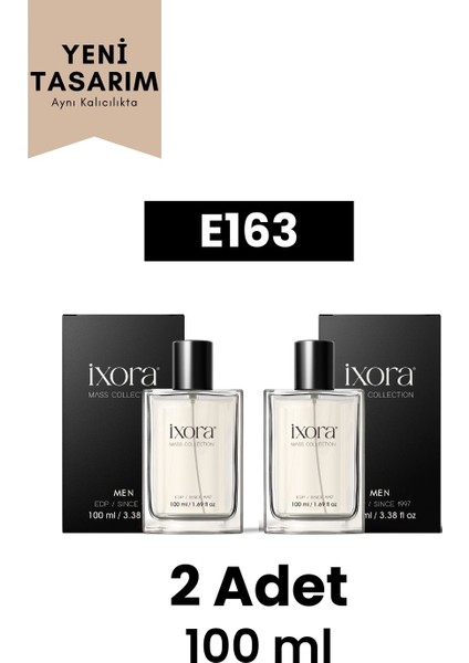 E163x2 (2 Adet) Black Day Erkek Parfüm 100 Ml Edp