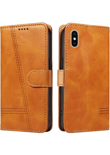 Kredi Kartı Yuvası ile IPhone X/xs Için Filp Durumda Ayrılabilir Siyah Bilezik (Yurt Dışından)