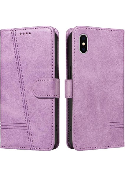 Kredi Kartı Yuvası ile IPhone X/xs Için Filp Durumda Ayrılabilir Siyah Bilezik (Yurt Dışından)