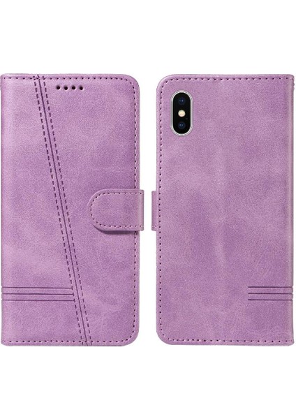 Kredi Kartı Yuvası ile IPhone X/xs Için Filp Durumda Ayrılabilir Siyah Bilezik (Yurt Dışından)