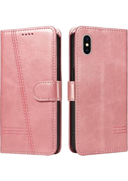 Kredi Kartı Yuvası ile IPhone X/xs Için Filp Durumda Ayrılabilir Siyah Bilezik (Yurt Dışından)