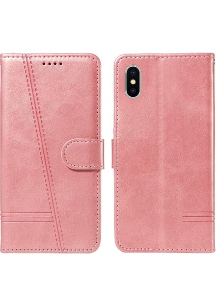 Kredi Kartı Yuvası ile IPhone X/xs Için Filp Durumda Ayrılabilir Siyah Bilezik (Yurt Dışından)