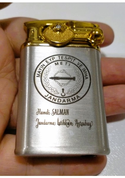 Çakmak Kişiye Özel Isim Yazılı ve Mdf Tasarım Kutulu NO:176 fırsatları