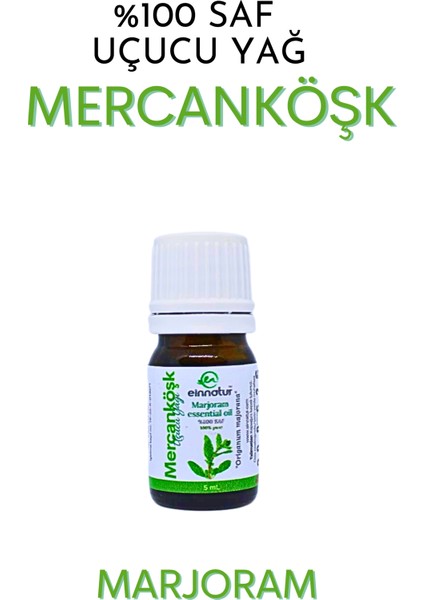 Ein Natur Mercanköşk (Marjoram) Uçucu Yağı,  Saf, Origanum Majorana Essential Oil