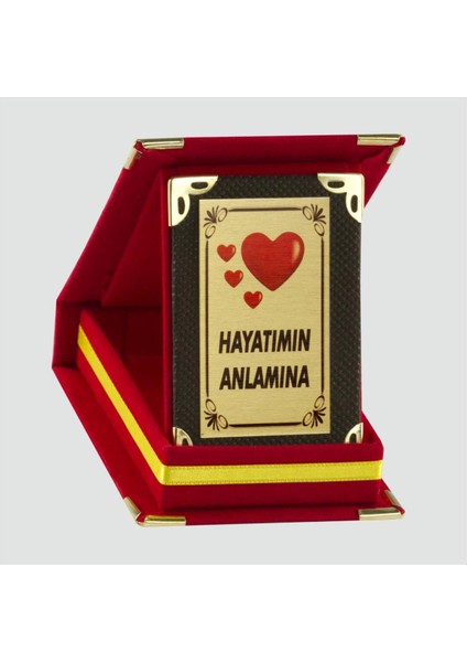 Hayatımın Anlamına Plaketi