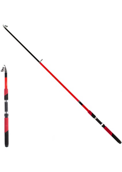 Speed 2.70M 20-60GR Teleskopik Olta Kamışı Red-Standart