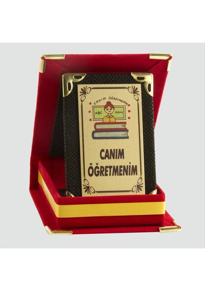 Canım Öğretmenim Plaketi