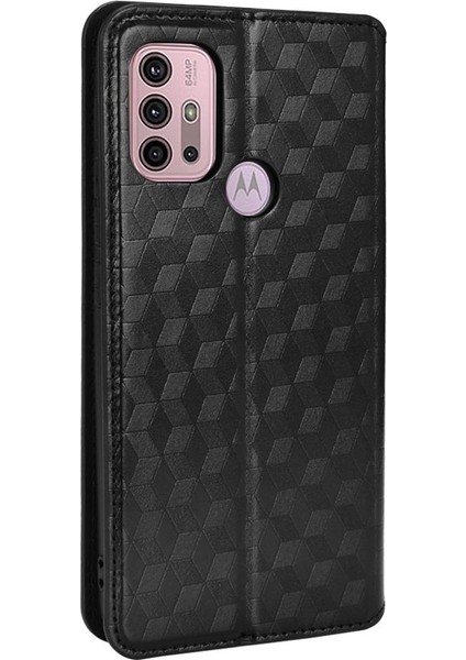 GX Boutique Motorola Moto G30 / G20 / G10 3D Desen Manyetik Kapatma Cüzdan (Yurt Dışından)