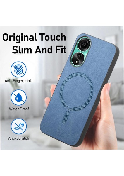Oppo A78 4g Ince Magsafe Araç Mounts Kablosuz Şarj Için Flip Case (Yurt Dışından) indirimleri