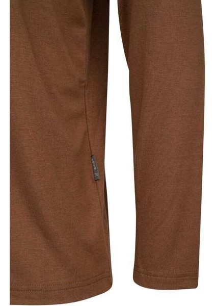 Vernon Erkek Uzun Kol Viloft T-Shirt Kakao 2ASVERMFBSS24-KAK1 fırsatları