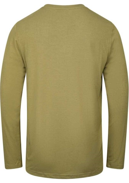 Vernon Erkek Uzun Kol Viloft T-Shirt Yeşil 2ASVERMFBSS24-0/4